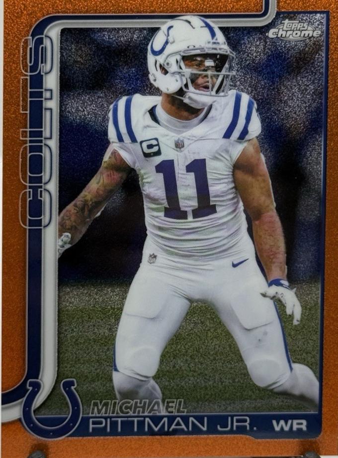 Michael Pittman Jr. [Orange Refractor] #126