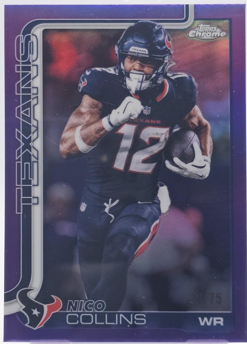 Nico Collins [Purple Refractor] #115