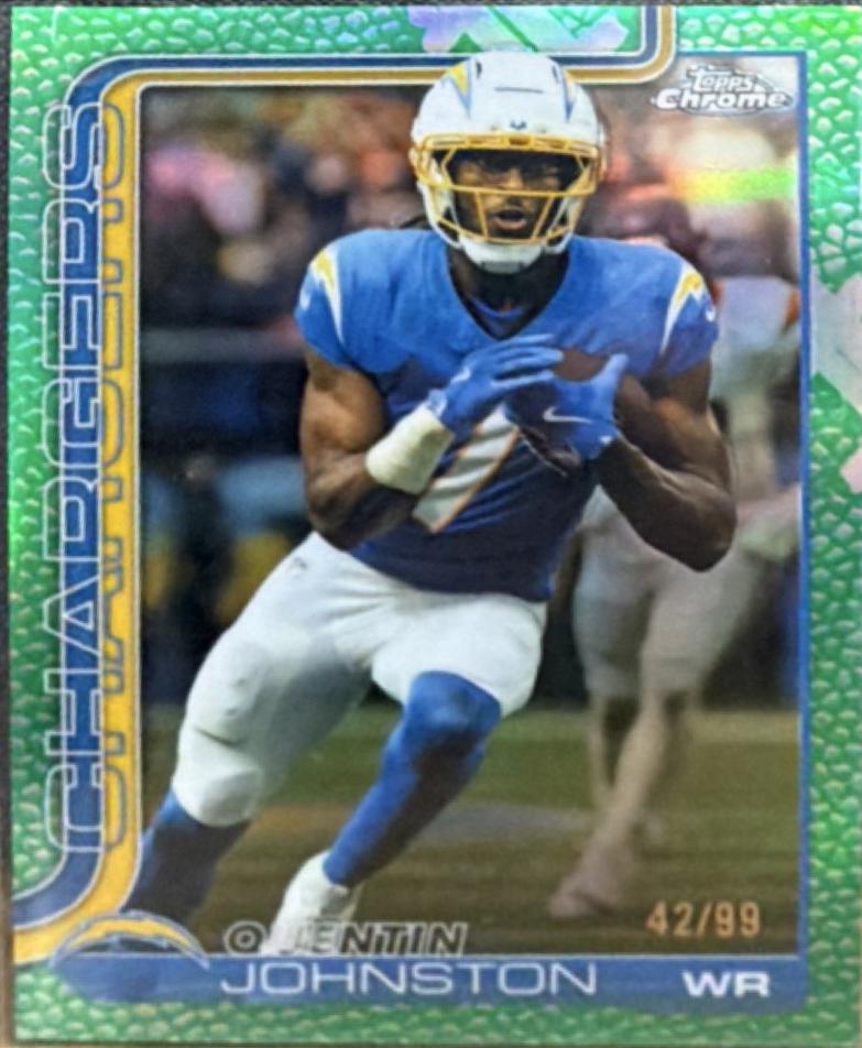 Quentin Johnston [Topps Refractor] #159