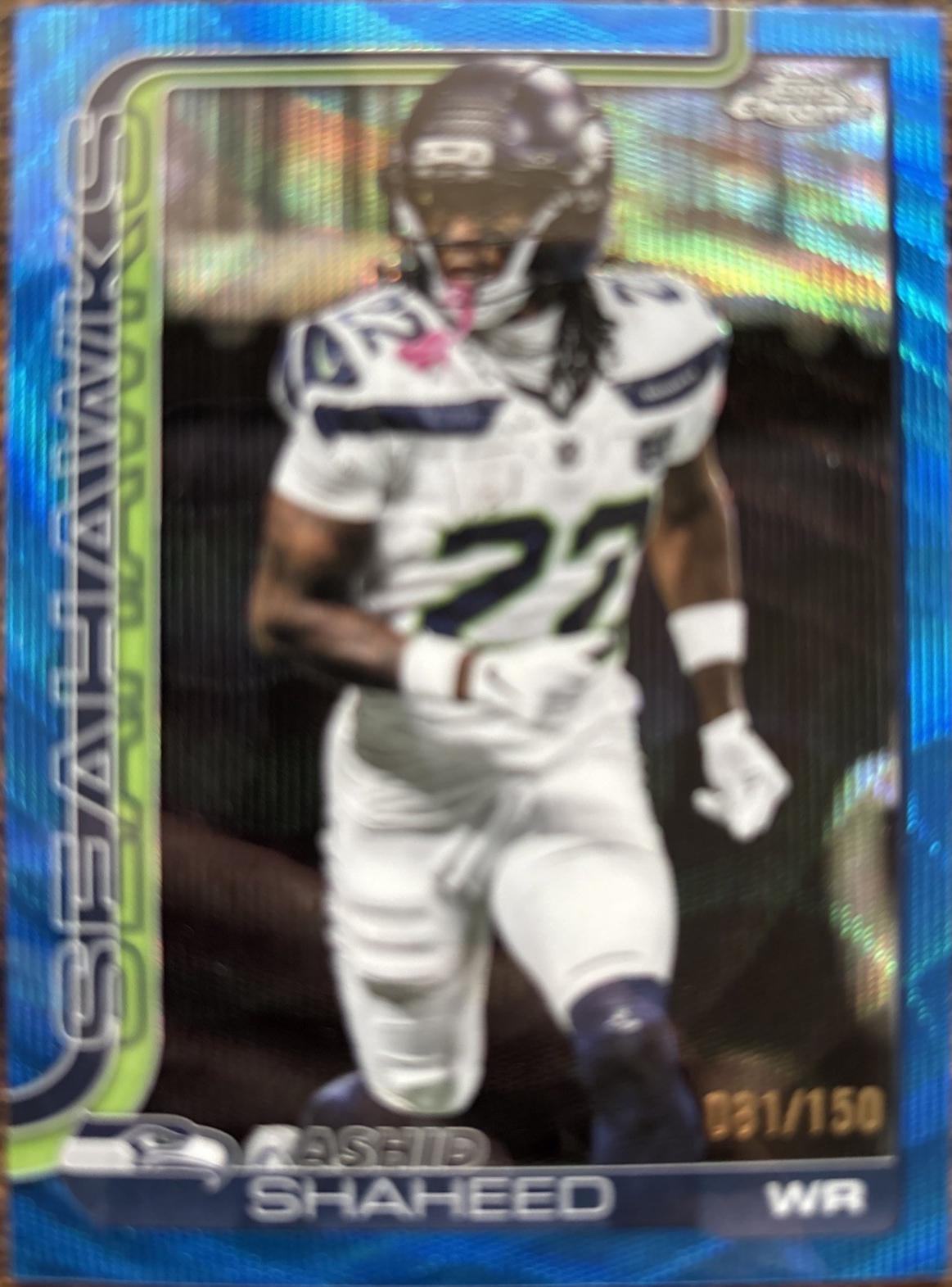 Rashid Shaheed [Blue Wave Refractor] #218
