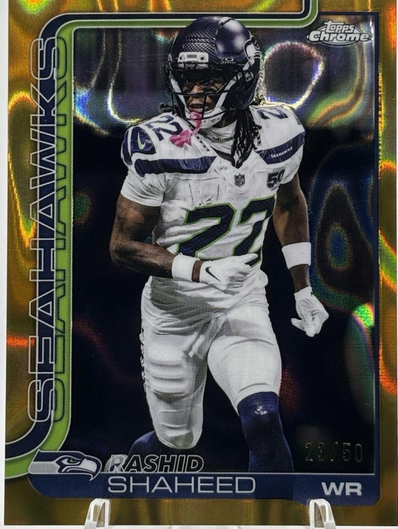 Rashid Shaheed [Gold Wave Refractor] #218