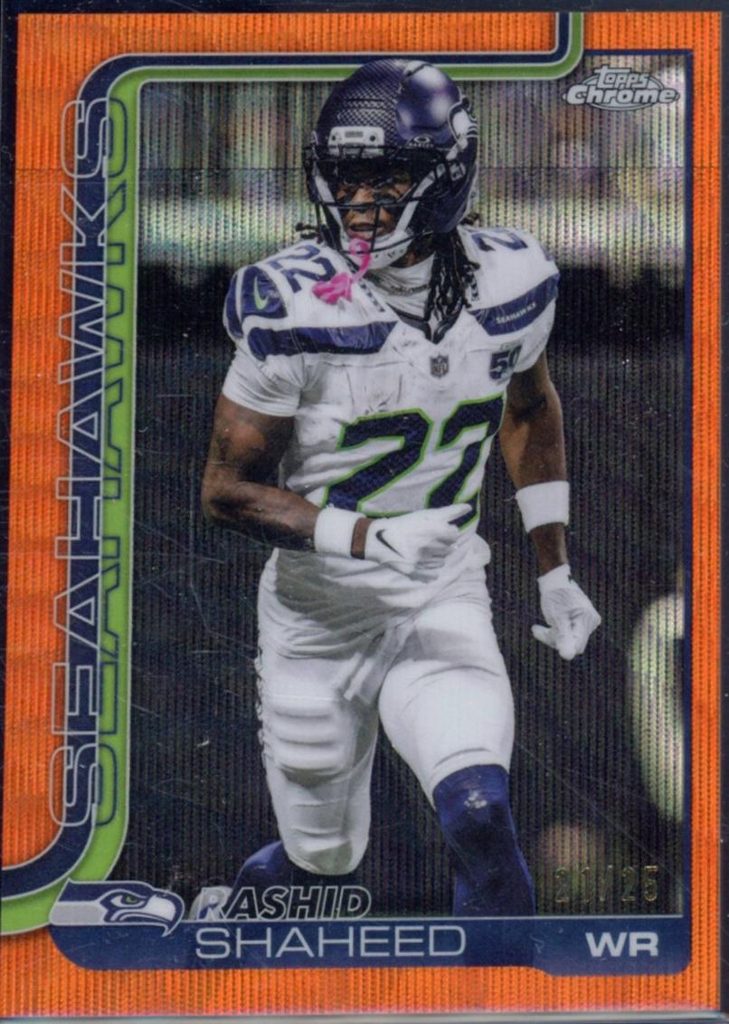 Rashid Shaheed [Orange Wave Refractor] #218