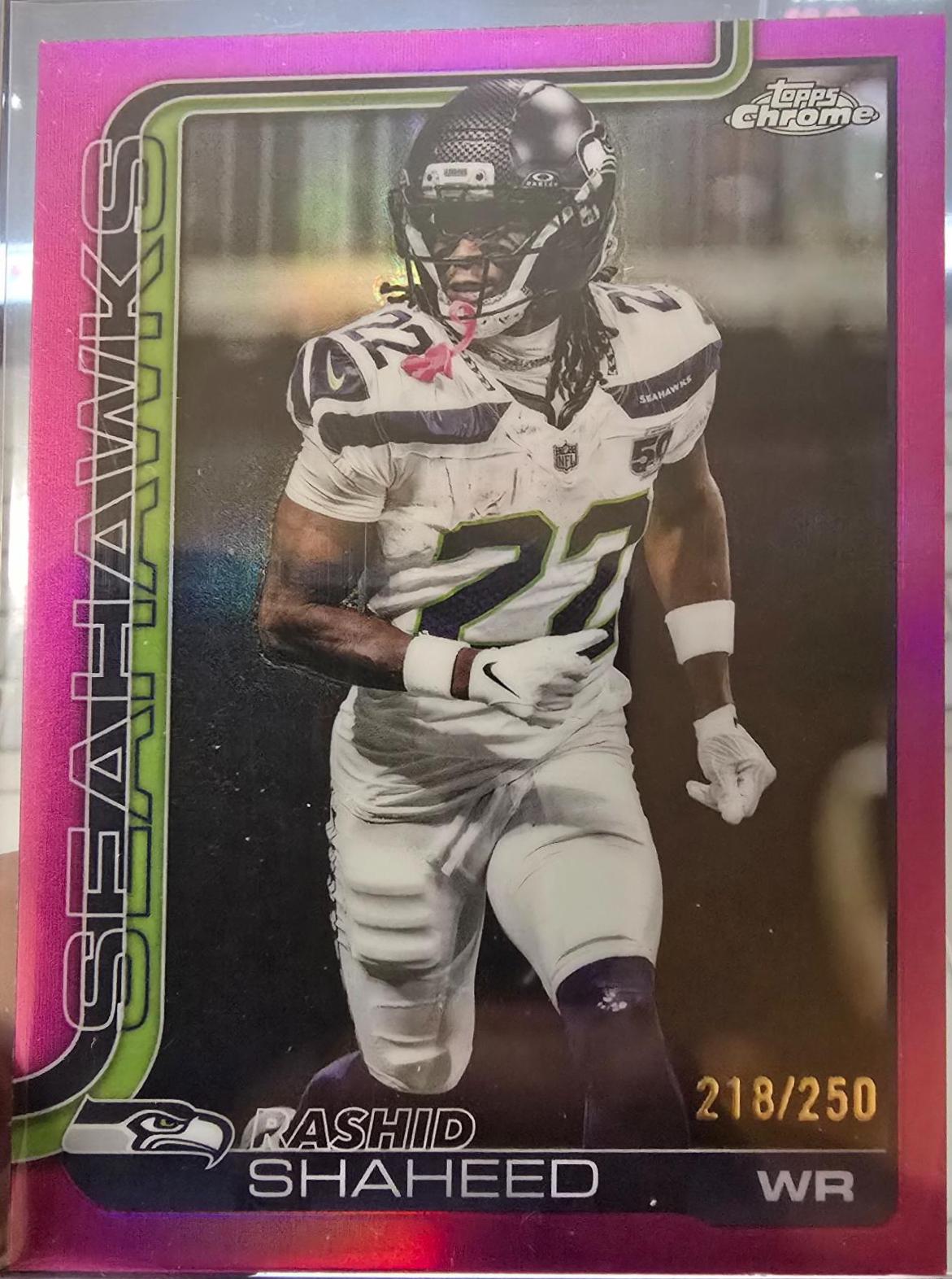 Rashid Shaheed [Pink Refractor] #218
