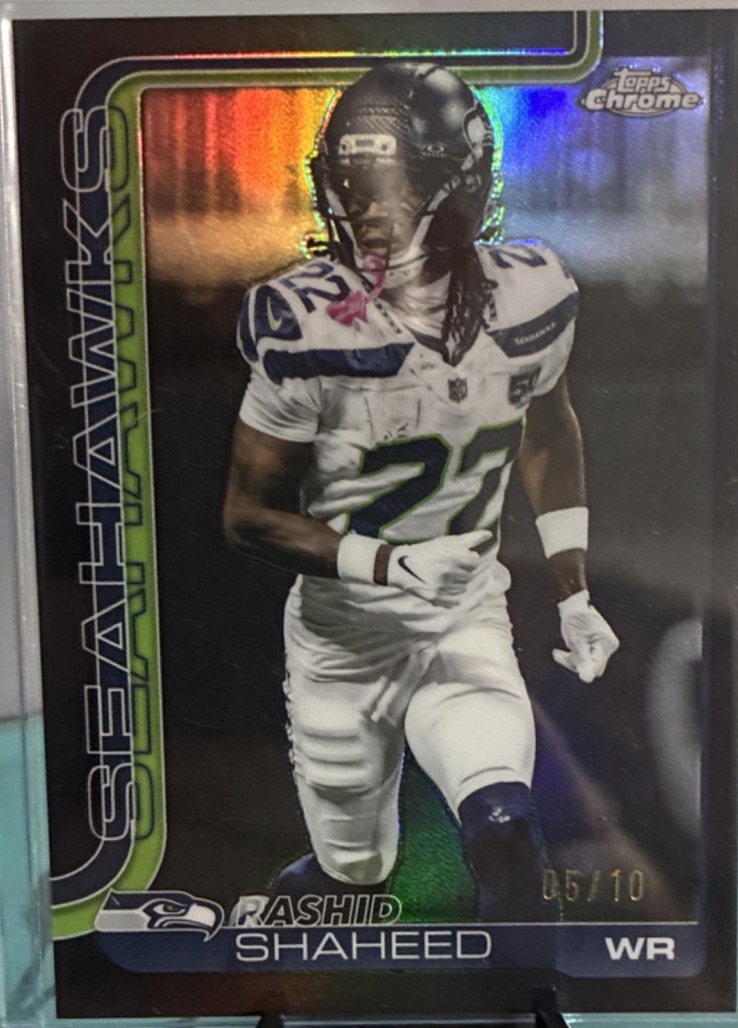 Rashid Shaheed [Topps Refractor] #218