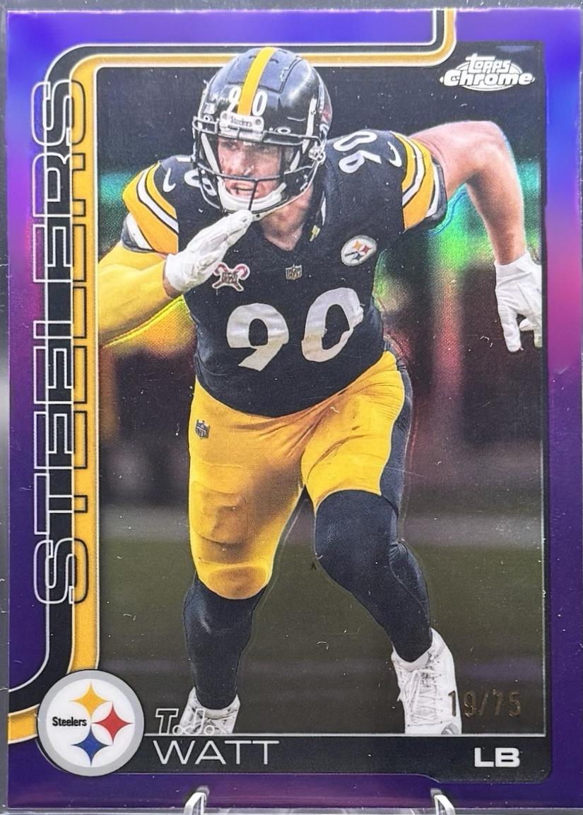 T.J. Watt [Purple Refractor] #258