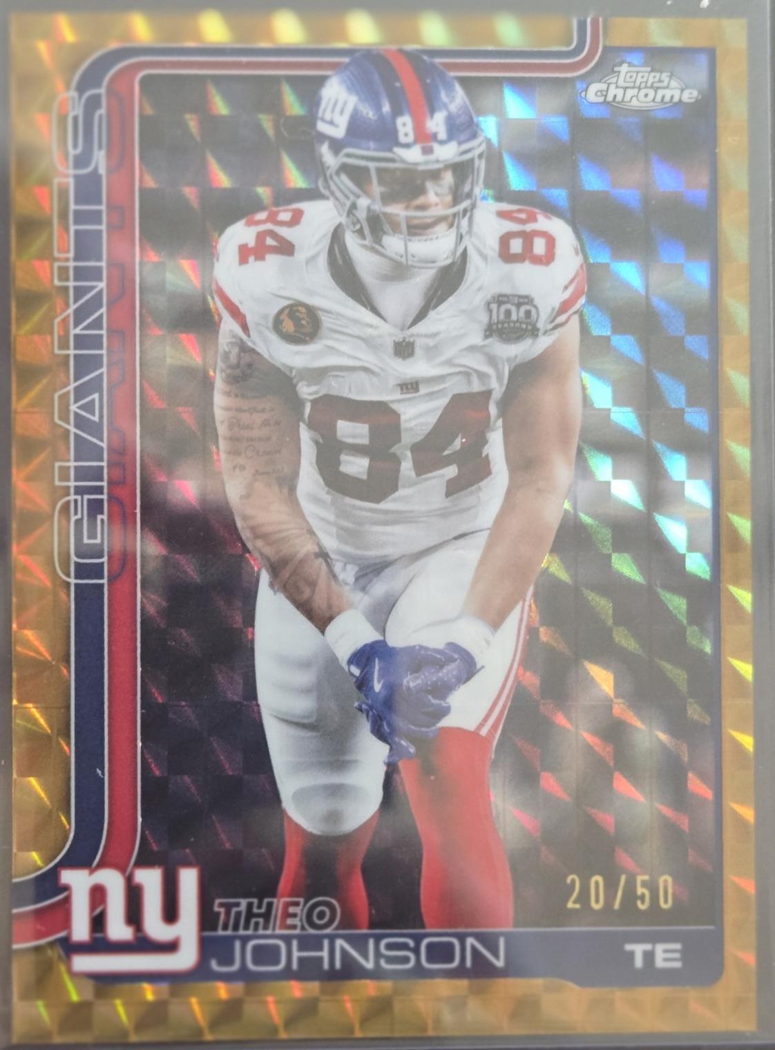 Theo Johnson [Gold Geometric Refractor] #233