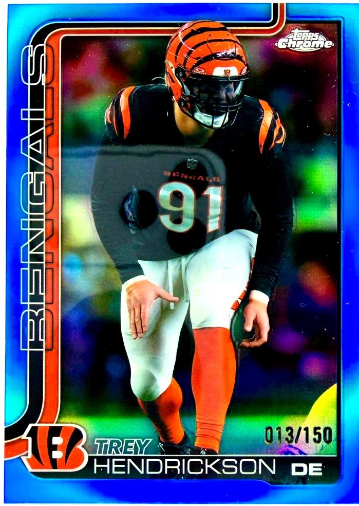 Trey Hendrickson [Blue Refractor] #65