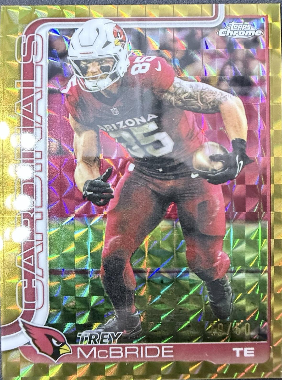Trey McBride [Topps Refractor] #4
