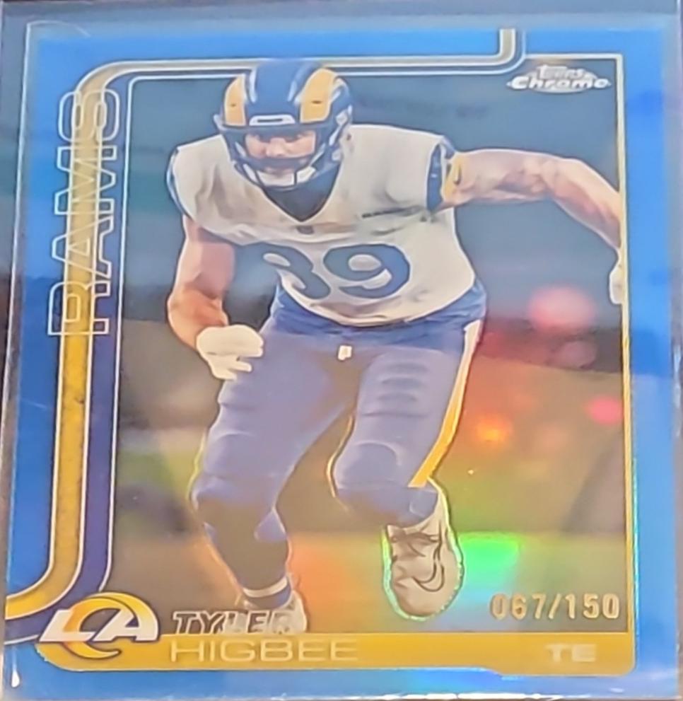 Tyler Higbee [Blue Refractor] #172