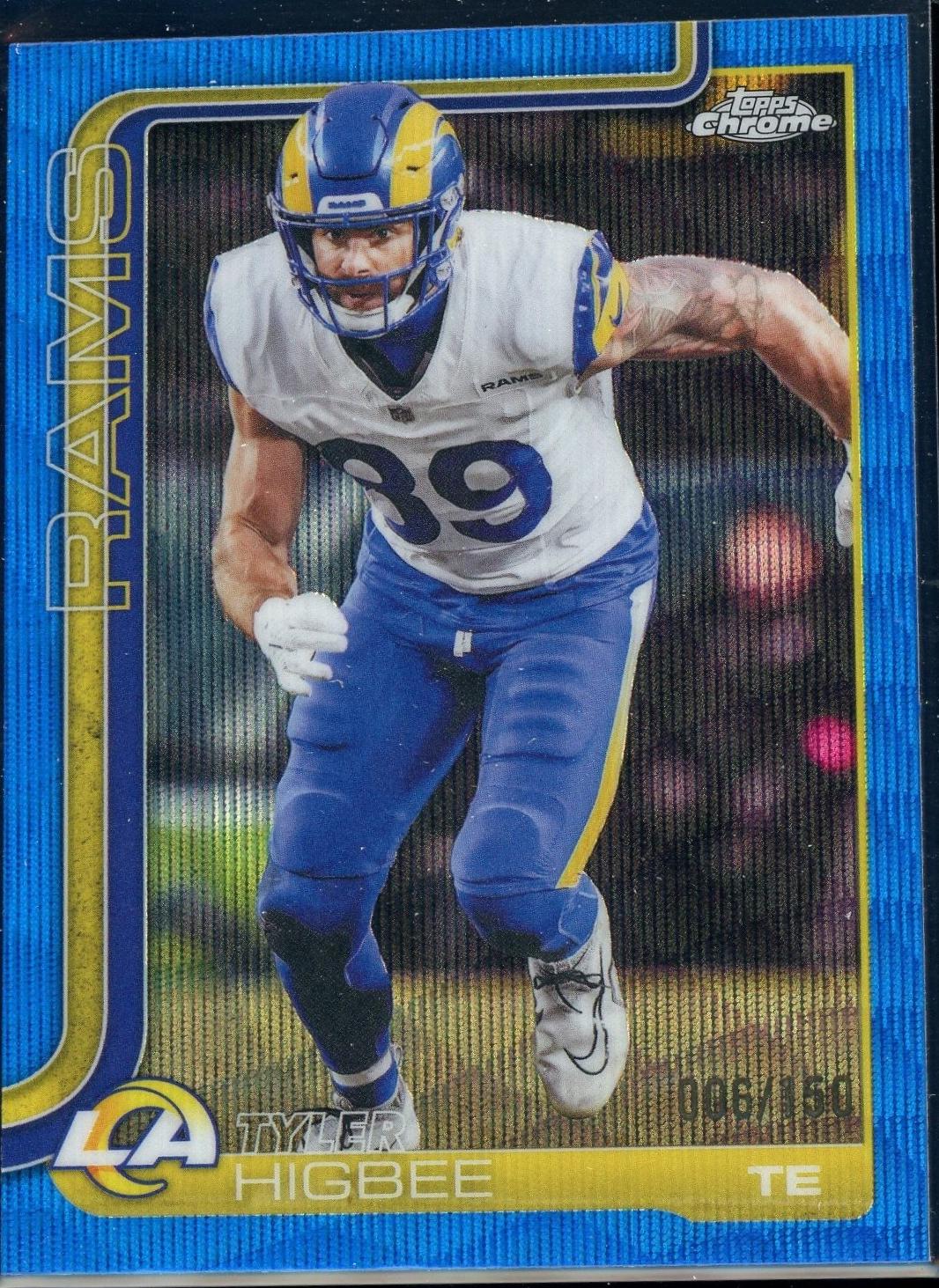 Tyler Higbee [Blue Wave Refractor] #172