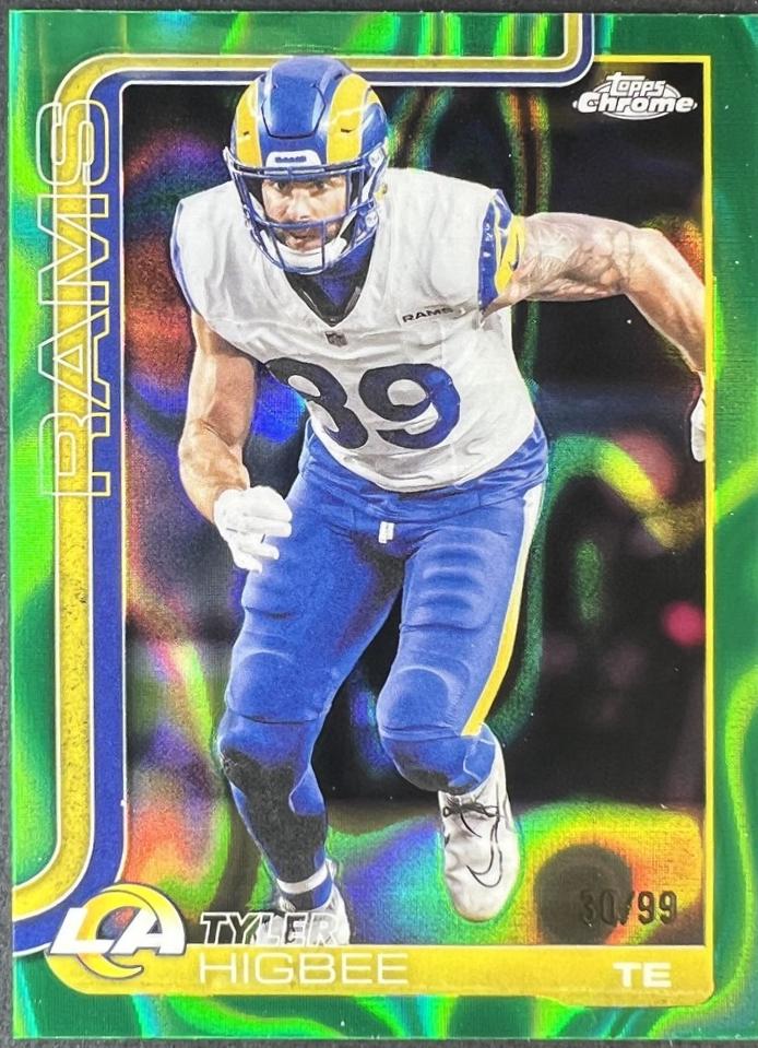 Tyler Higbee [Green Wave Refractor] #172