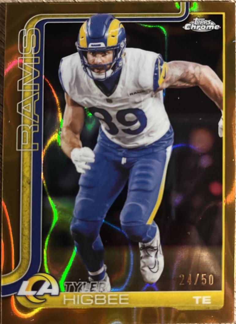 Tyler Higbee [Leather Gold] #172