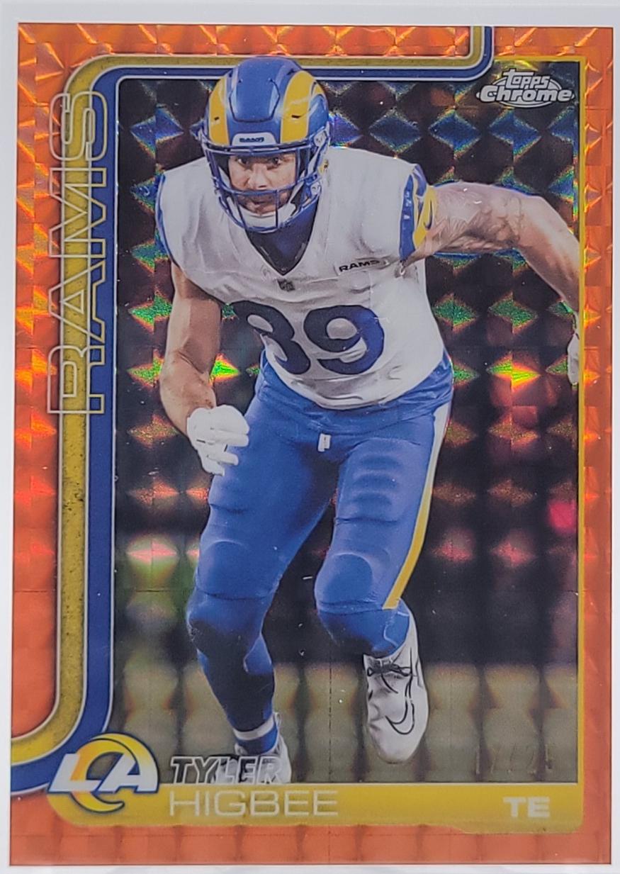 Tyler Higbee [Orange Geometric Refractor] #172