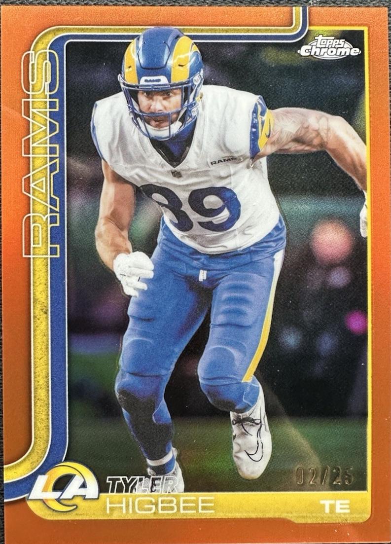 Tyler Higbee [Orange Refractor] #172