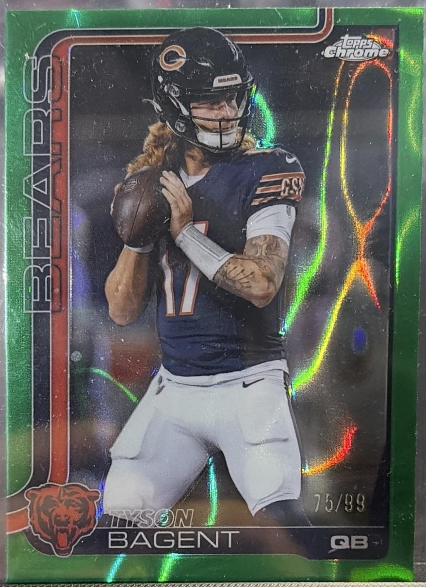 Tyson Bagent [Topps Refractor] #54