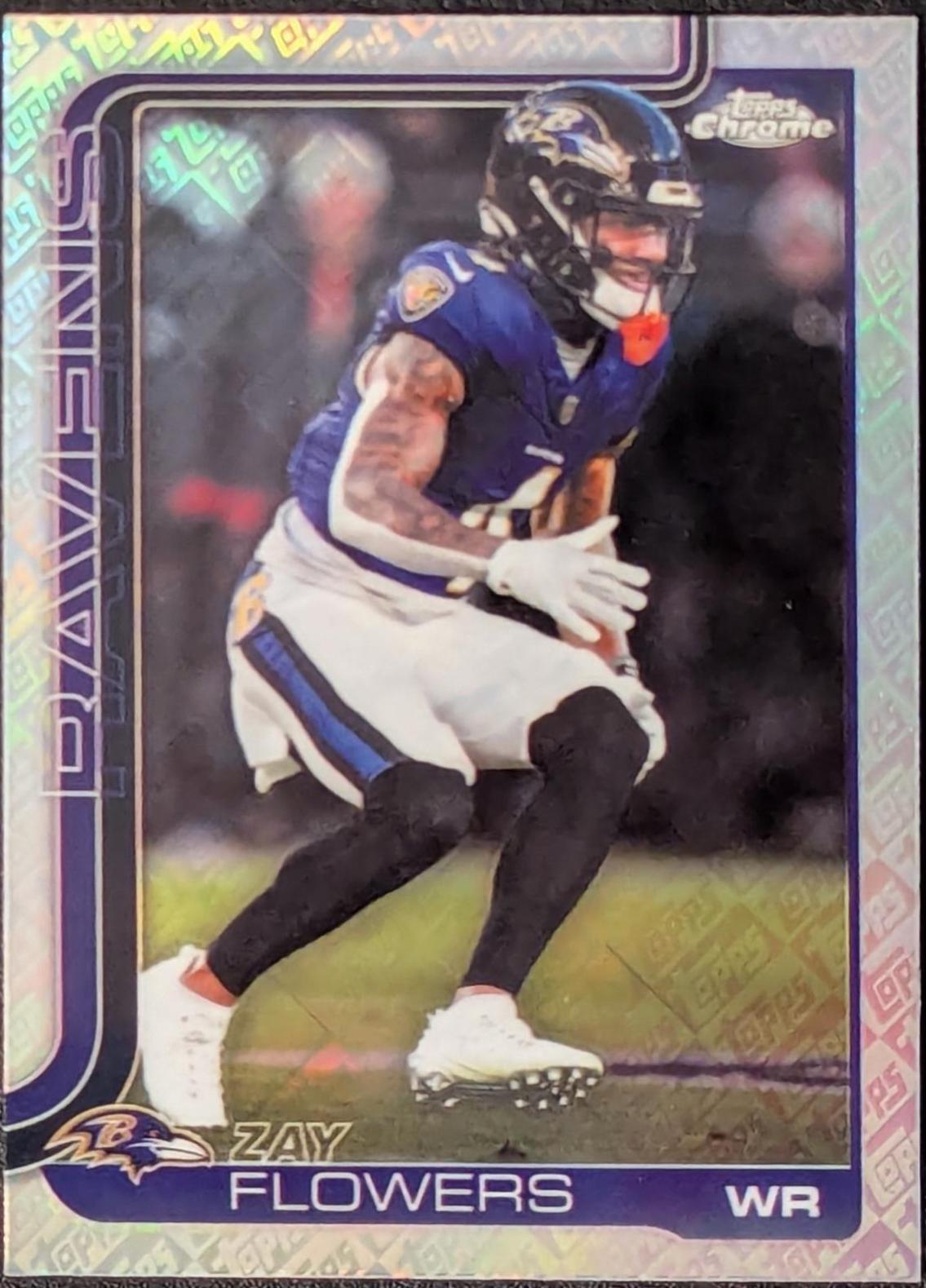 Zay Flowers [Topps Refractor] #22