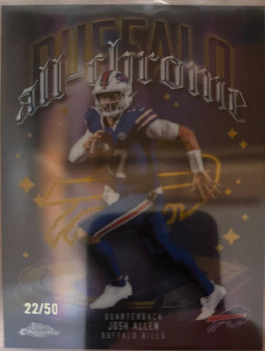 Josh Allen [Gold Refractor] #ACT-2