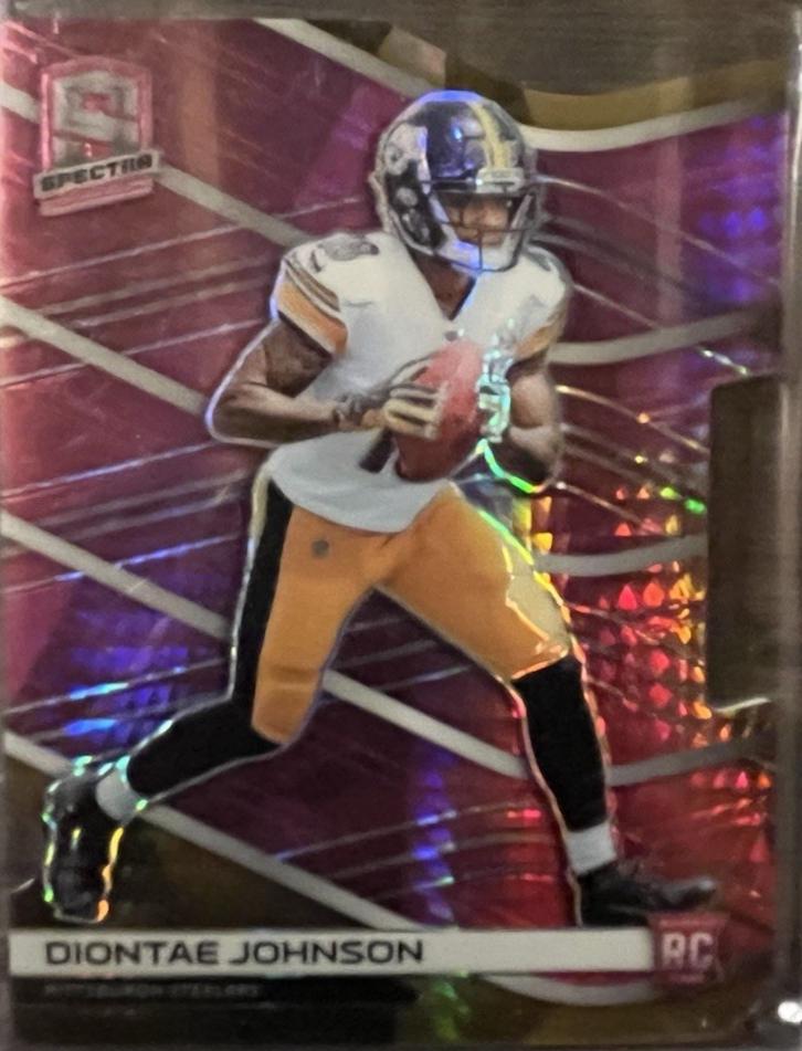 Diontae Johnson [Neon Orange Die-Cut] #176