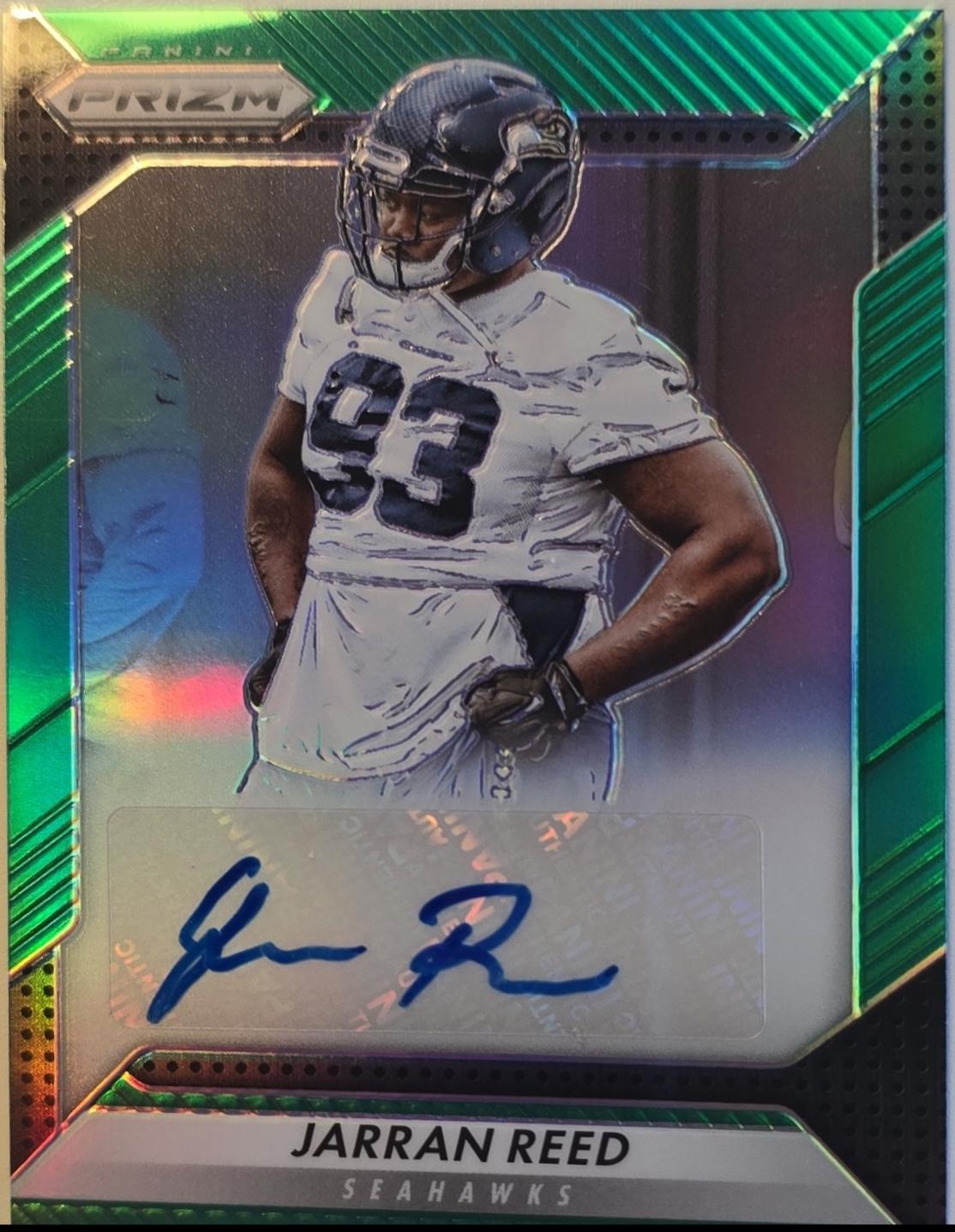 Jarran Reed [Green] #RA-JRD