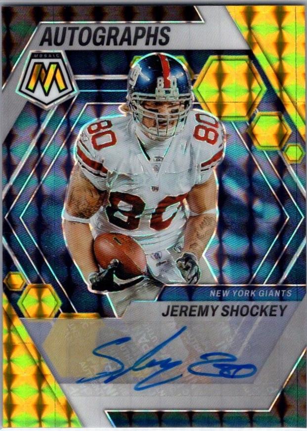Jeremy Shockey [Gold] #AH-JS