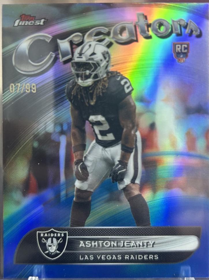 Ashton Jeanty [Blue Refractor] #CR-16