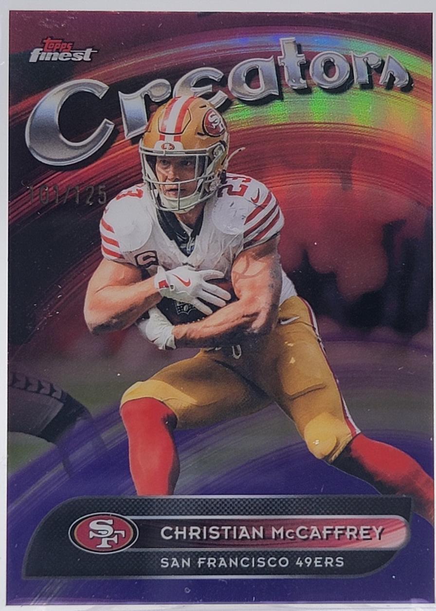 Christian McCaffrey [Purple Refractor] #CR-26