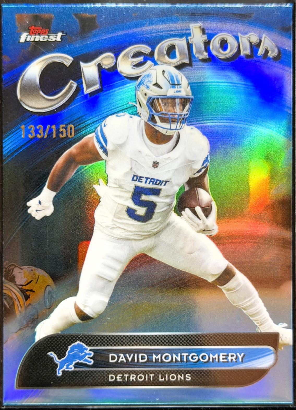 David Montgomery [Sky Blue Refractor] #CR-10
