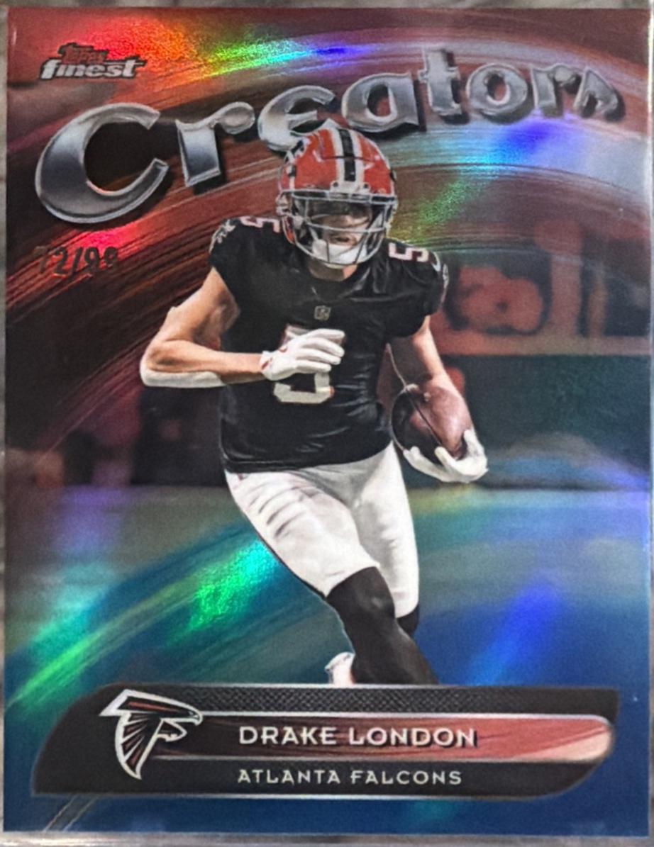 Drake London [Blue Refractor] #CR-2