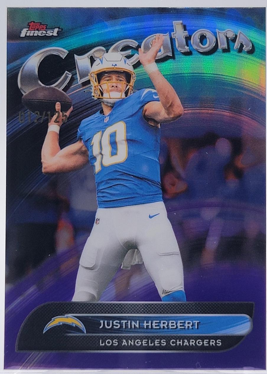 Justin Herbert [Purple Refractor] #CR-17