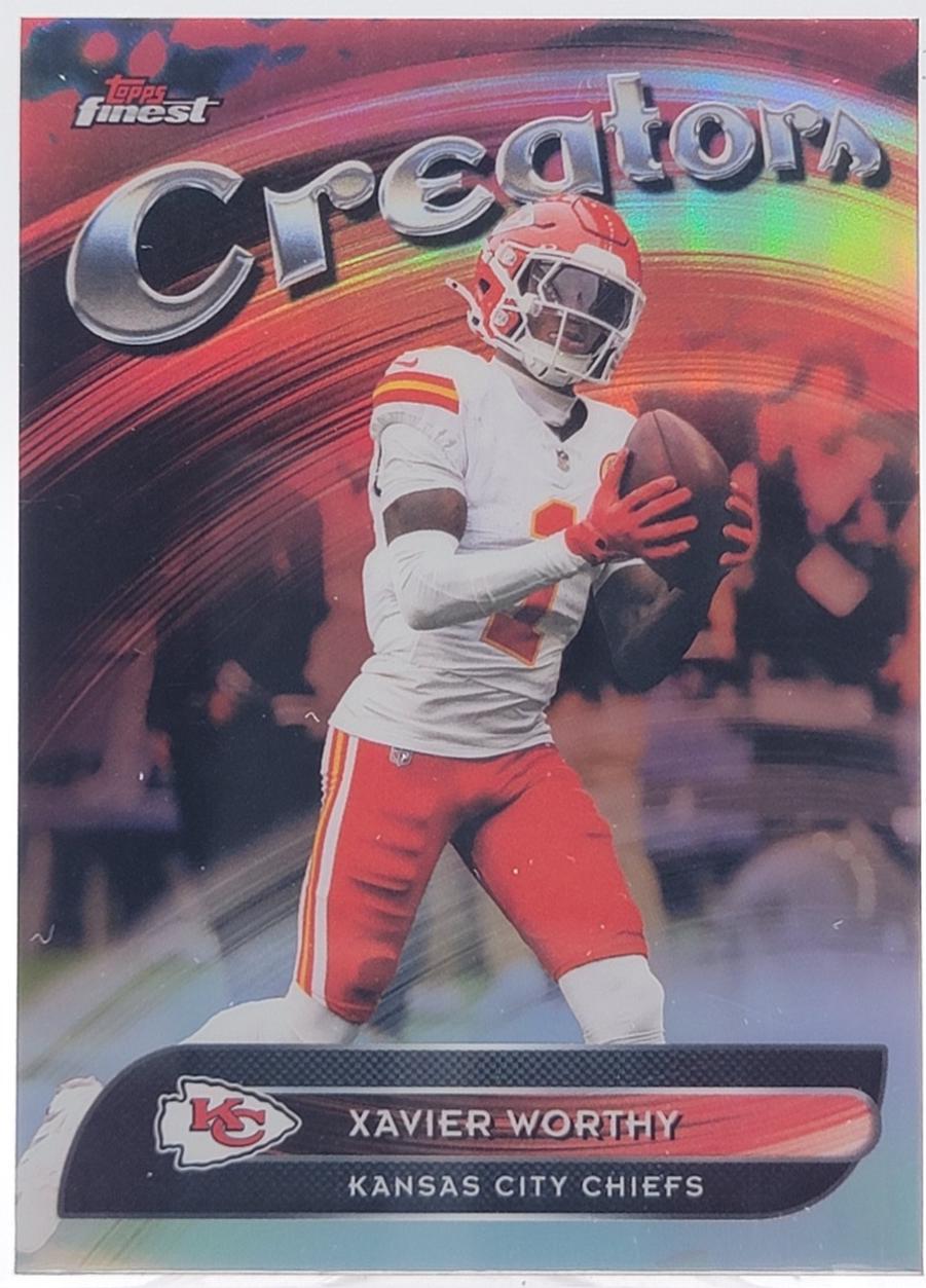 Xavier Worthy [Refractor] #CR-15