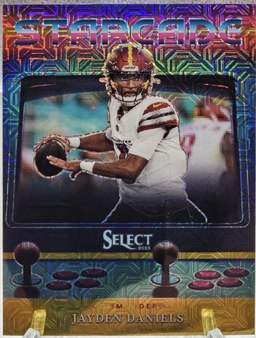 Jayden Daniels [Gold Prizm] #2