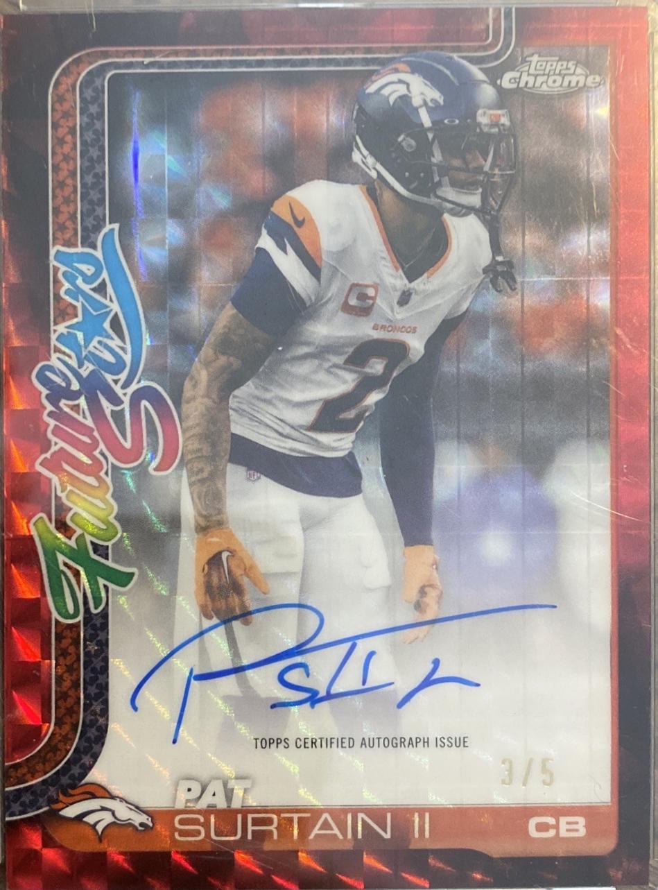 Pat Surtain II [Red Refractor] #FSA-PS