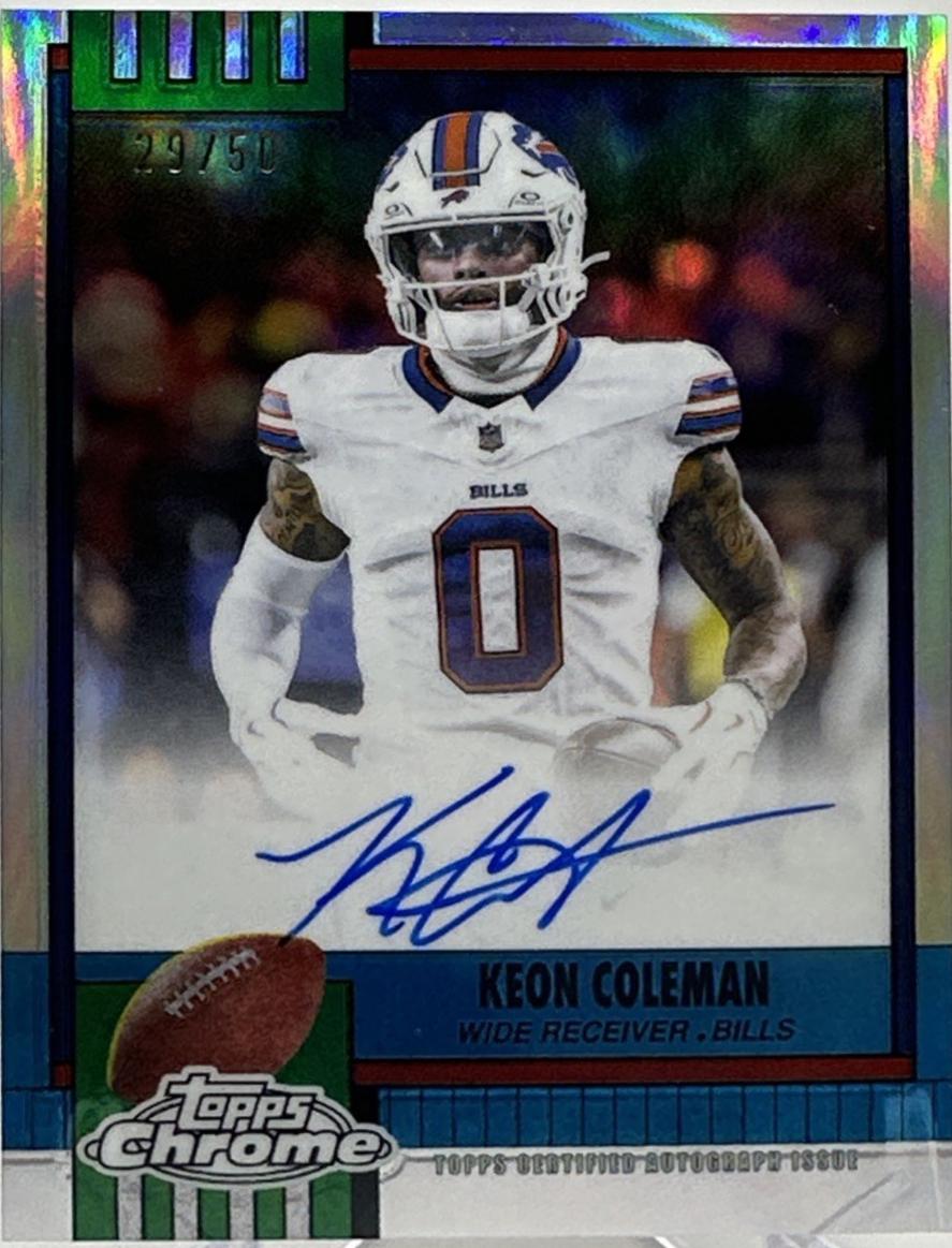 Keon Coleman [Gold] #1990-KC