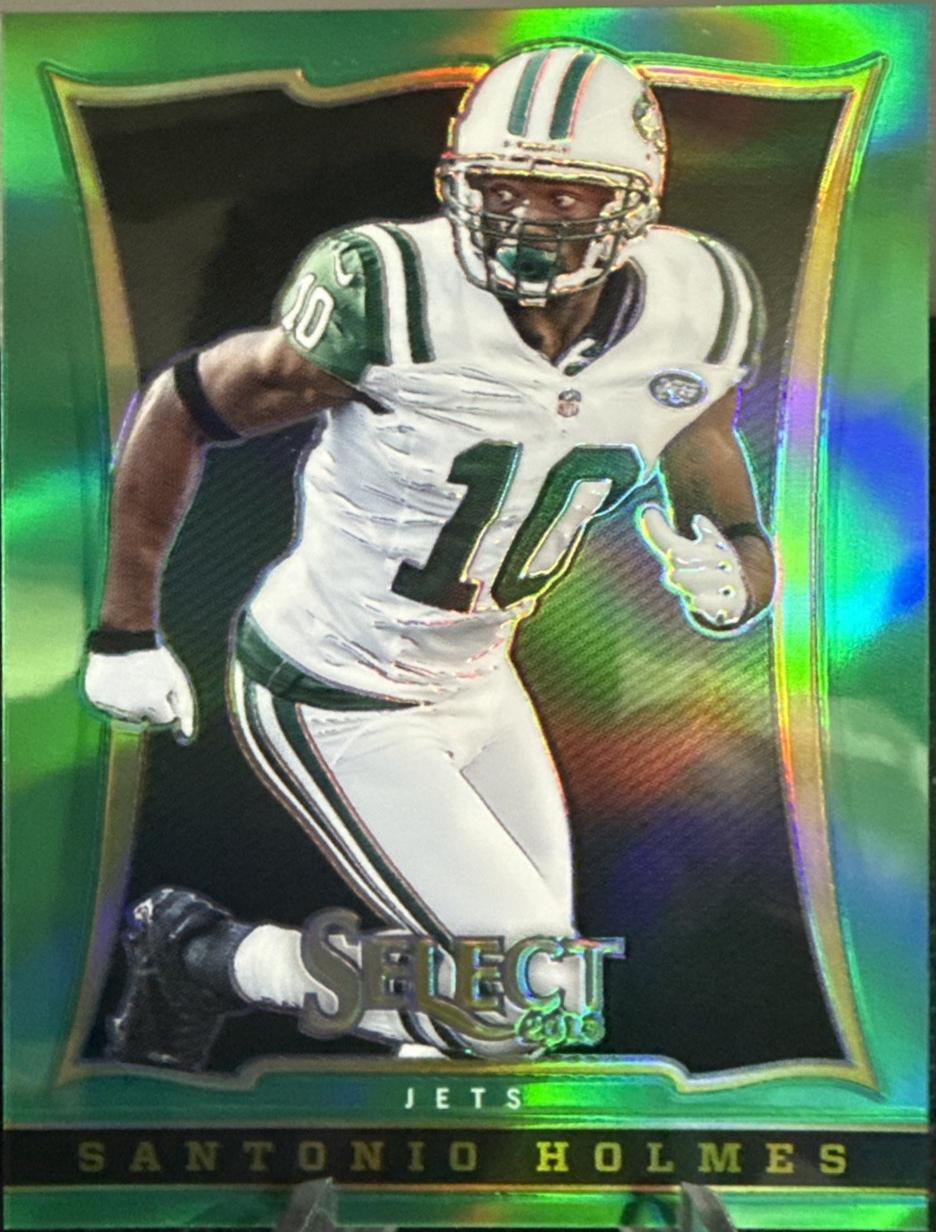 Santonio Holmes [Green Prizm] #8