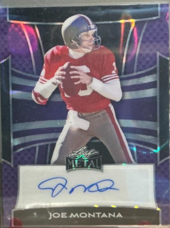 Joe Montana [Crystal Purple] #BA-JM2