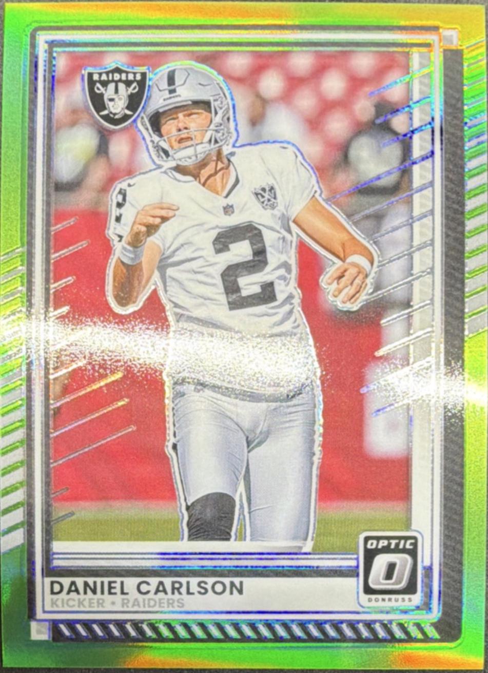 Daniel Carlson [Lime Green] #163