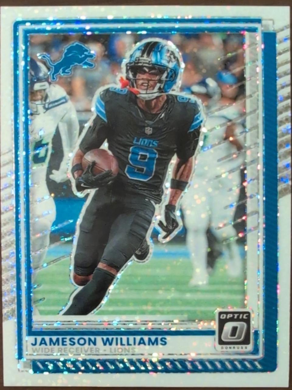 Jameson Williams [White Sparkle] #10