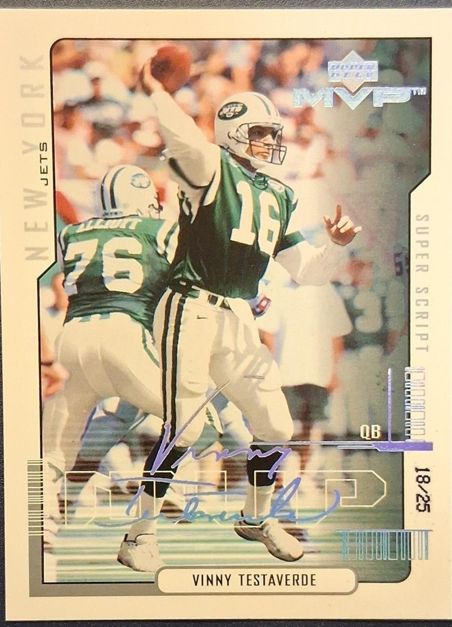 Vinny Testaverde [Super Script] #117