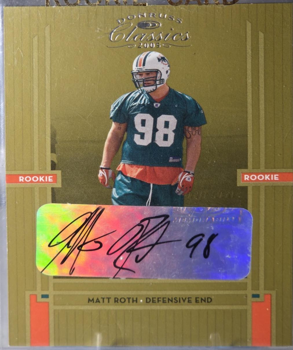 Matt Roth [Rookie Autograph] #246