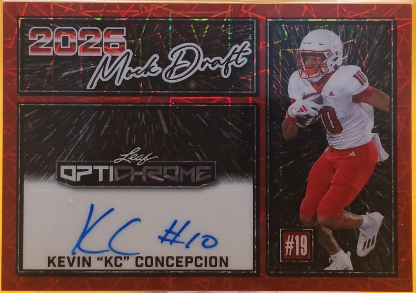 Kevin KC Concepcion [Prismatic Red] #MA-KC1