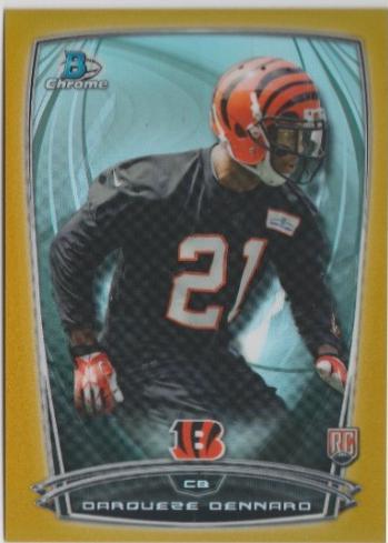 Darqueze Dennard [Gold Refractor] #189