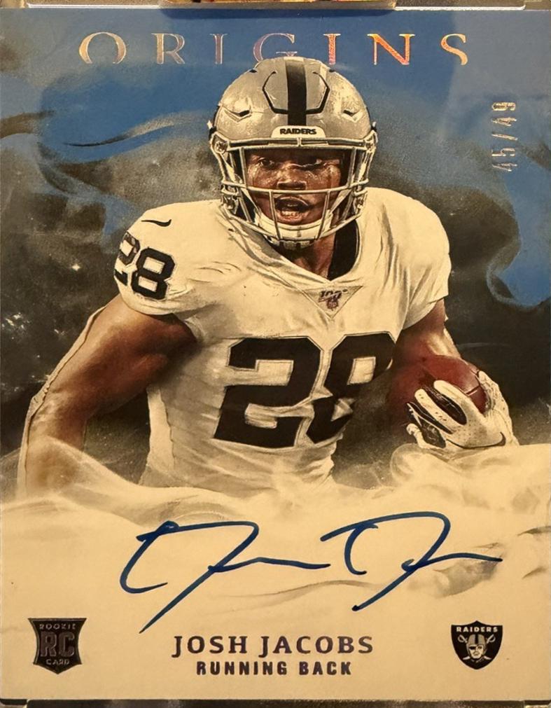 Josh Jacobs [Blue] #RA-JJ