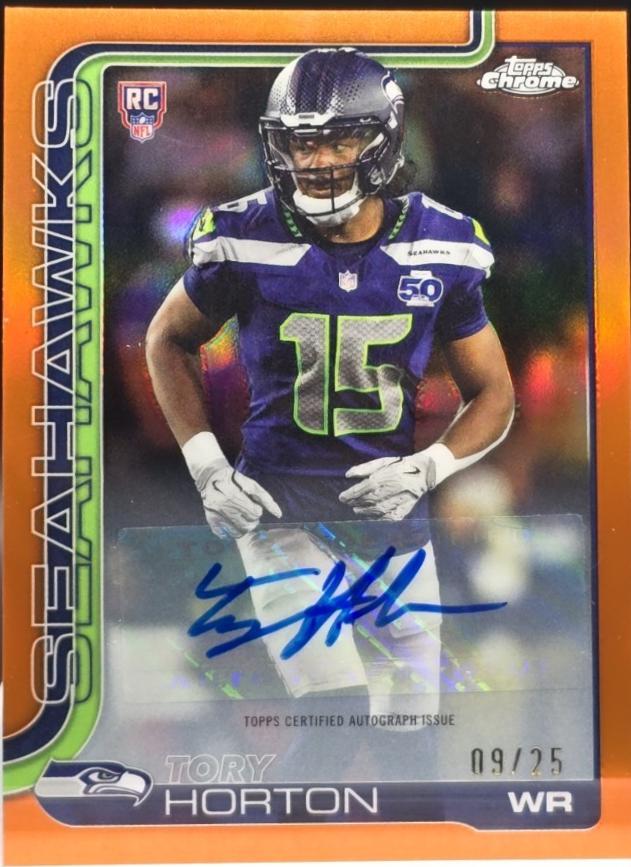 Tory Horton [Orange Refractor] #RRA-TOH