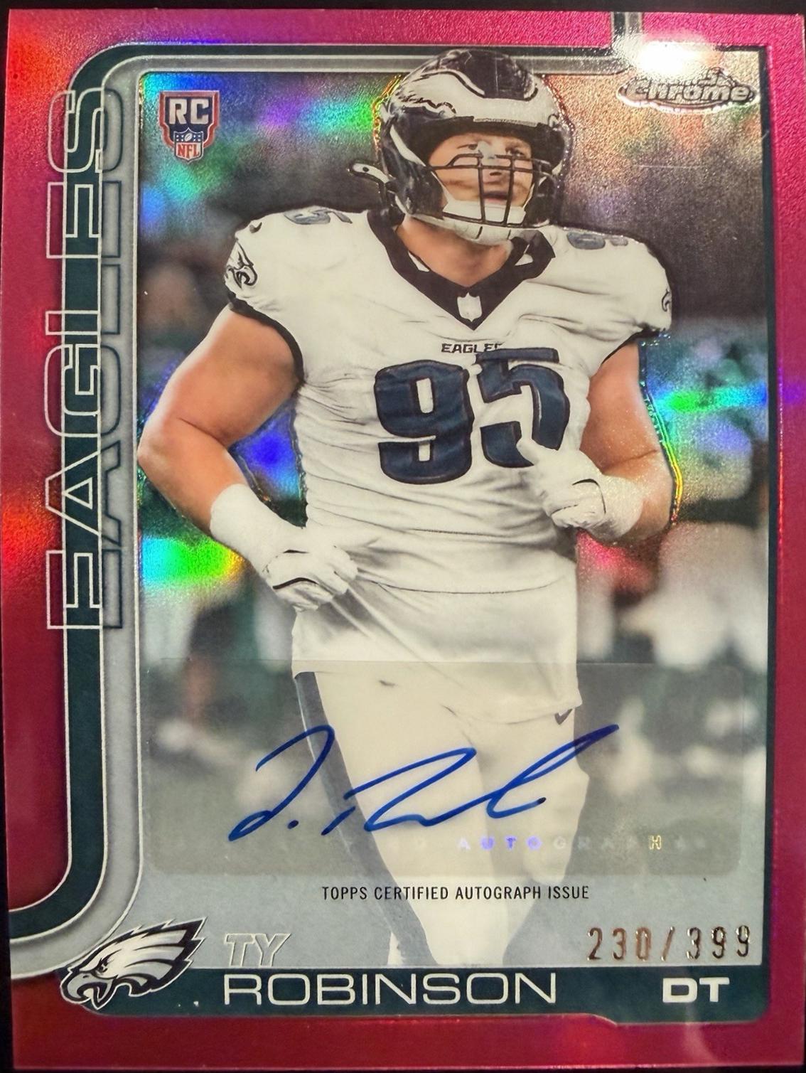 Ty Robinson [Pink Refractor] #RRA-TYR