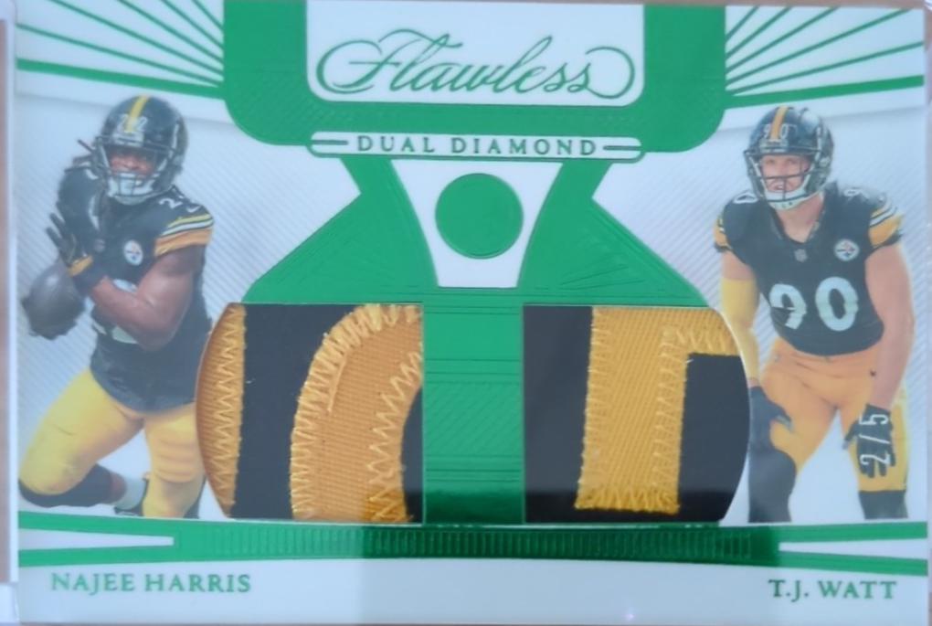 Najee Harris/T.J. Watt [Emerald] #17
