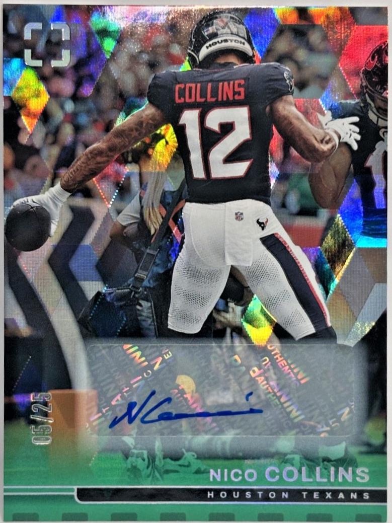 Nico Collins [Green Autograph] #78