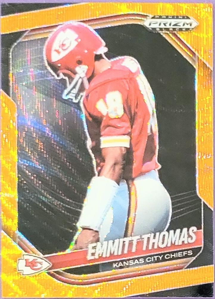 Emmitt Thomas [Orange Wave] #74