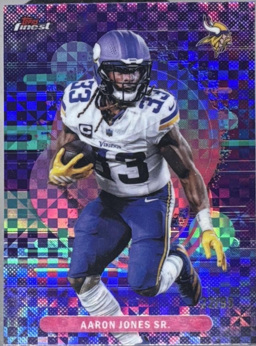 Aaron Jones Sr. [Purple X-Fractor] #159