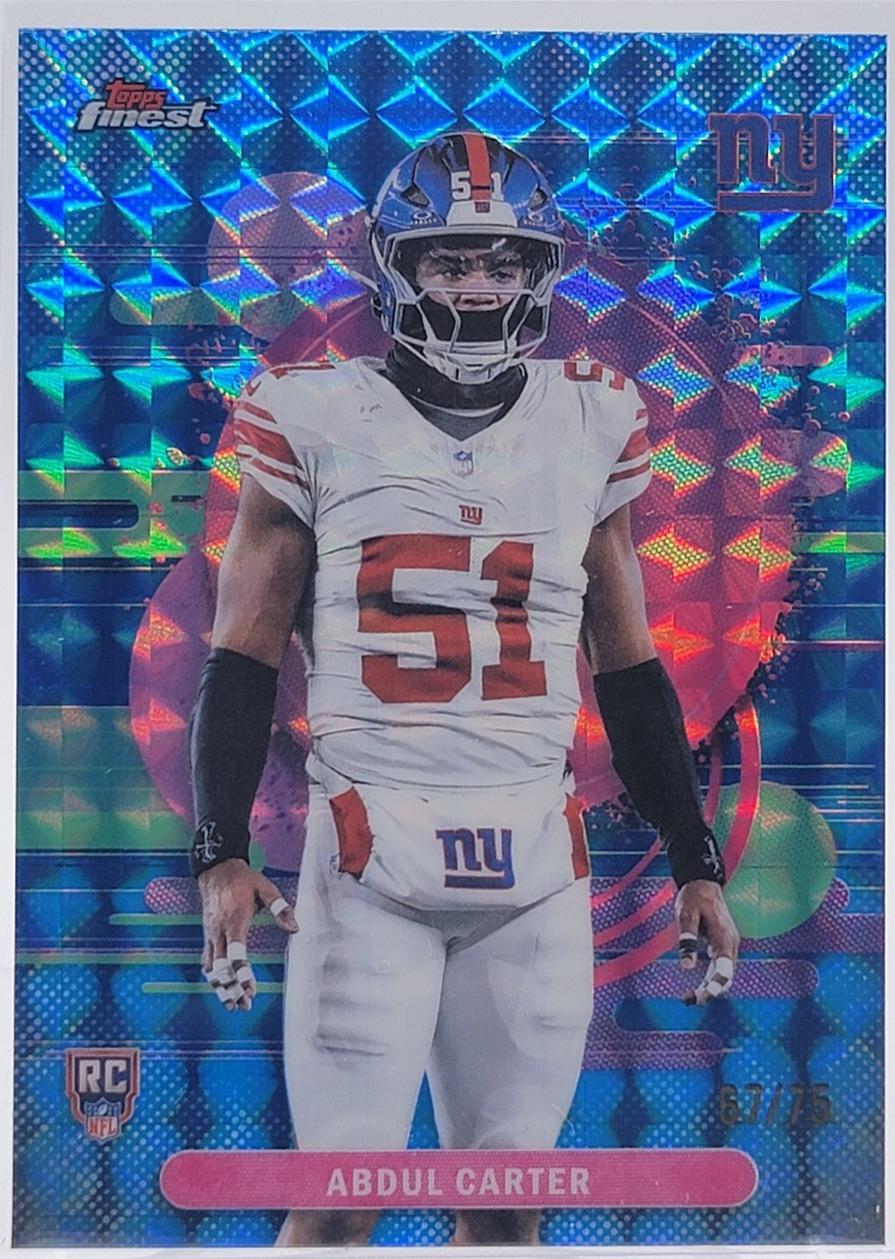 Abdul Carter [Blue Geometric] #121