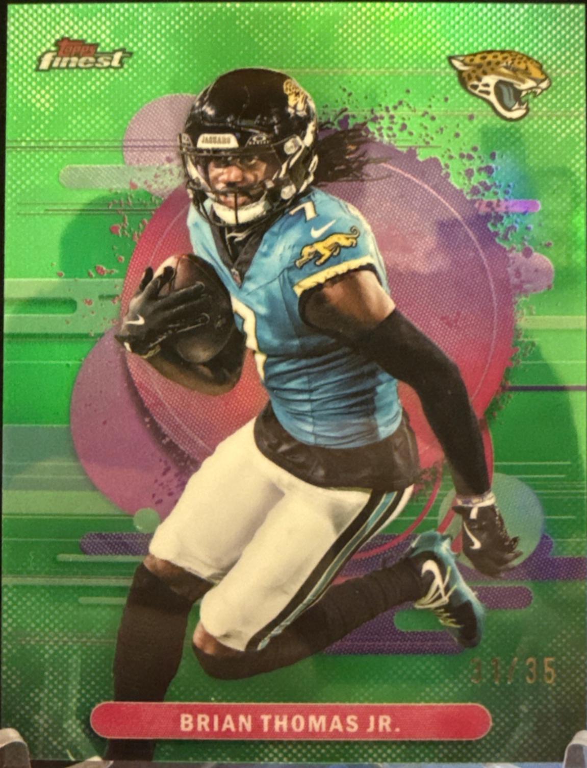 Brian Thomas Jr. [Green Refractor] #167